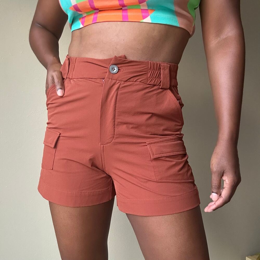 Alder Take A Hike 3.0 Shorts in Clay Size Small